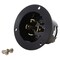 Ac Works Flanged Locking Inlet, 30 A, 250V AC, Three Phase, Screw Terminals, Black ASINL1530P - alternate 1